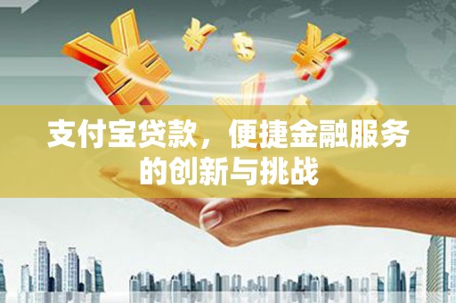 天峨支付宝贷款，便捷金融服务的创新与挑战