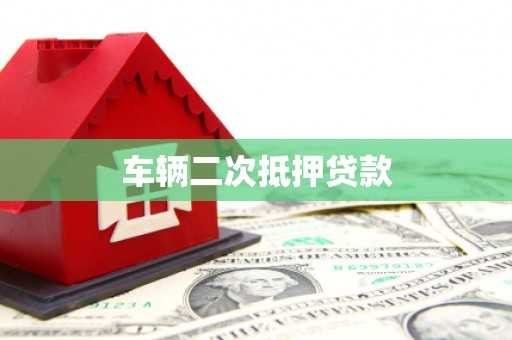 天峨车辆二次抵押贷款