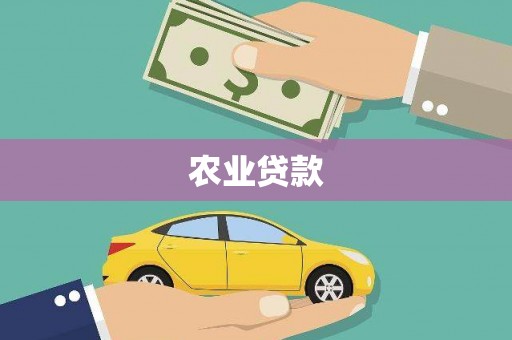 天峨农业贷款