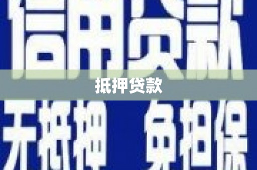 天峨抵押贷款