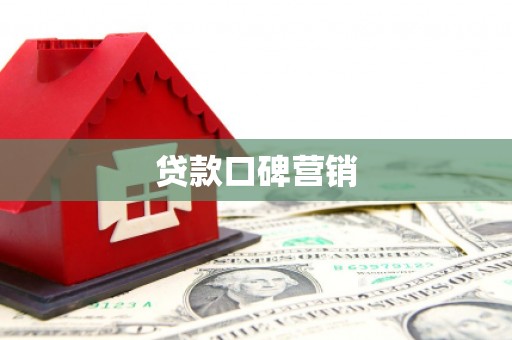 天峨贷款口碑营销