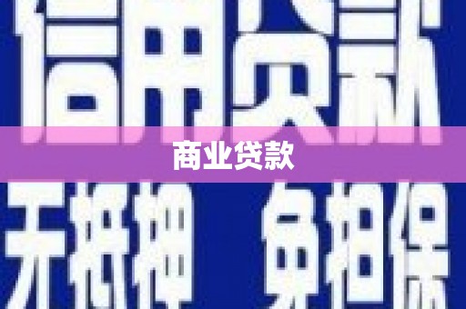 天峨商业贷款