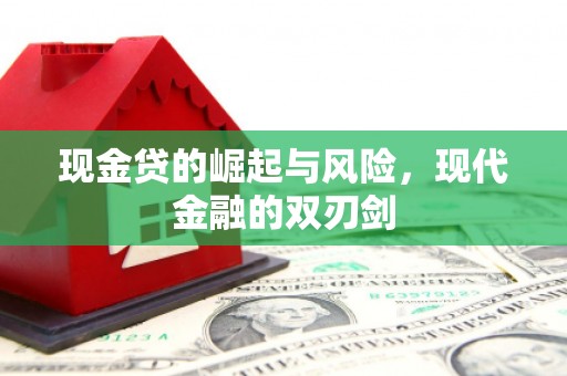 天峨现金贷的崛起与风险，现代金融的双刃剑