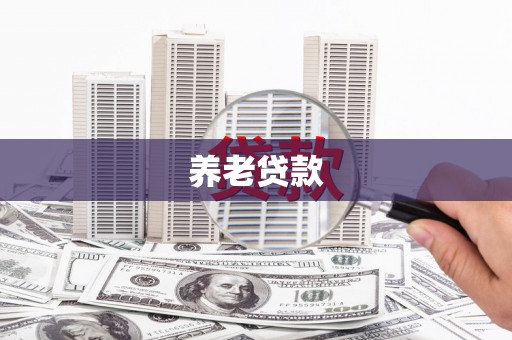 天峨养老贷款