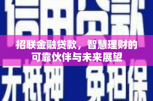 天峨招联金融贷款，智慧理财的可靠伙伴与未来展望