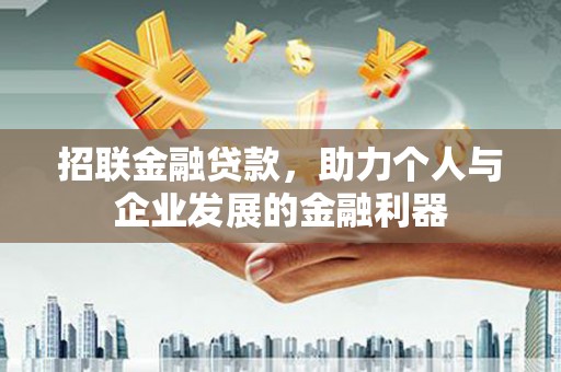 天峨招联金融贷款，助力个人与企业发展的金融利器