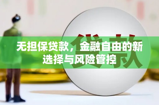 天峨无担保贷款，金融自由的新选择与风险管控