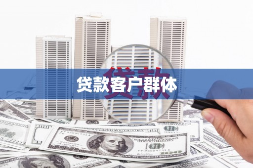 天峨贷款客户群体