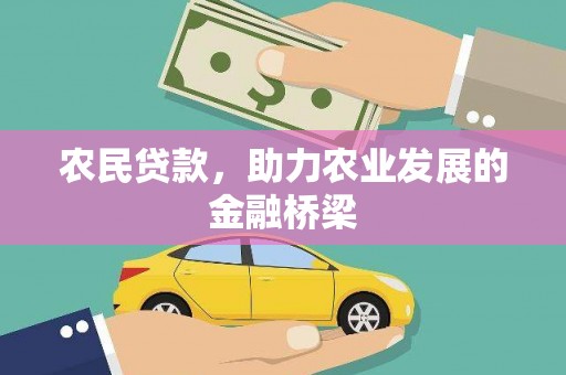 天峨农民贷款，助力农业发展的金融桥梁
