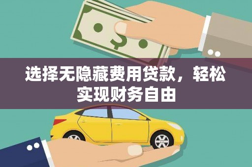 天峨选择无隐藏费用贷款，轻松实现财务自由