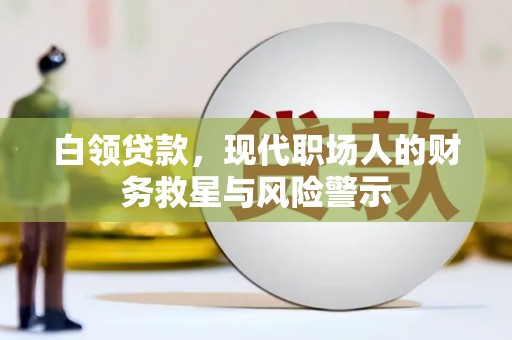 天峨白领贷款，现代职场人的财务救星与风险警示