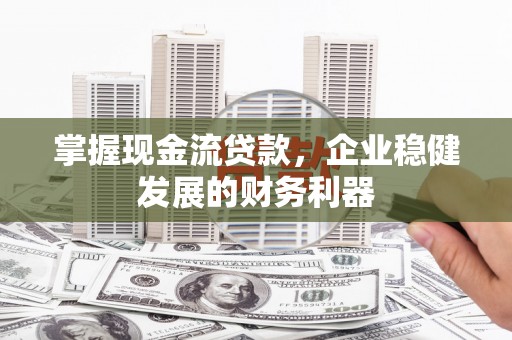 天峨掌握现金流贷款，企业稳健发展的财务利器