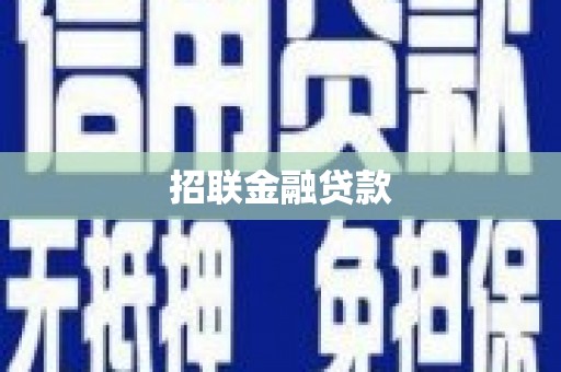 天峨招联金融贷款