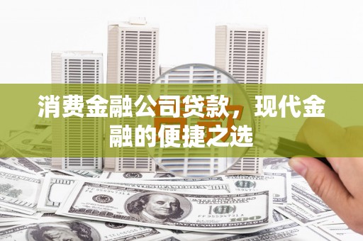 天峨消费金融公司贷款，现代金融的便捷之选