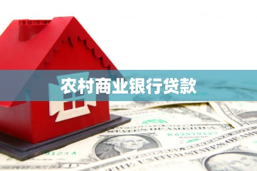 天峨农村商业银行贷款