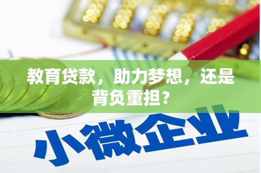 天峨教育贷款，助力梦想，还是背负重担？