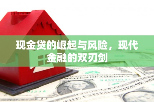 天峨现金贷的崛起与风险，现代金融的双刃剑
