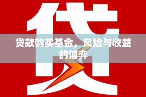 天峨贷款购买基金，风险与收益的博弈