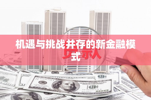 天峨机遇与挑战并存的新金融模式