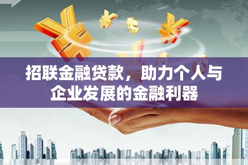 天峨招联金融贷款，助力个人与企业发展的金融利器