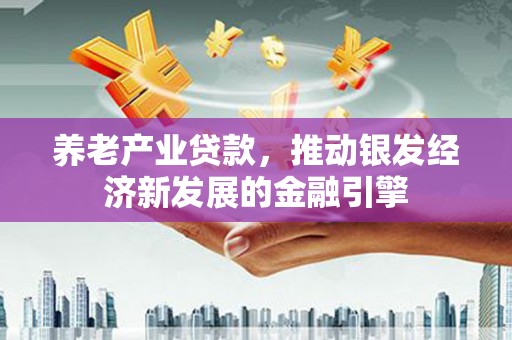 天峨养老产业贷款，推动银发经济新发展的金融引擎