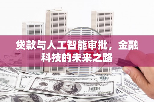 天峨贷款与人工智能审批，金融科技的未来之路