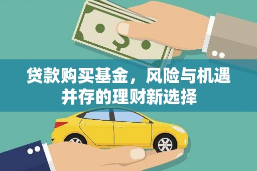 天峨贷款购买基金，风险与机遇并存的理财新选择