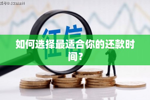天峨如何选择最适合你的还款时间？