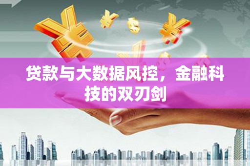 天峨贷款与大数据风控，金融科技的双刃剑