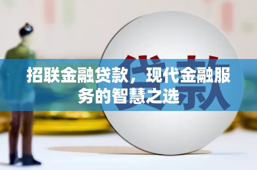 天峨招联金融贷款，现代金融服务的智慧之选