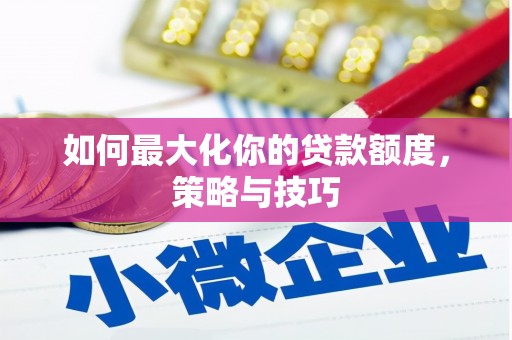 天峨如何最大化你的贷款额度，策略与技巧