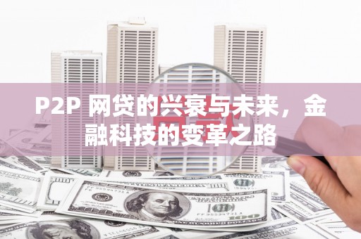 天峨P2P 网贷的兴衰与未来，金融科技的变革之路