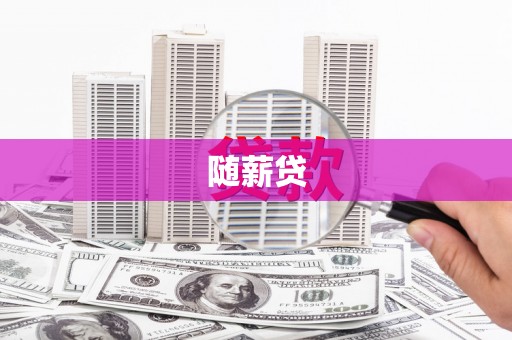 天峨随薪贷
