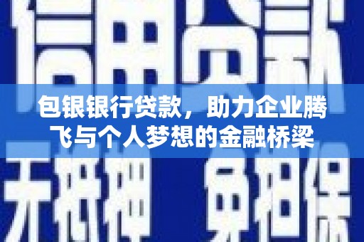 天峨包银银行贷款，助力企业腾飞与个人梦想的金融桥梁