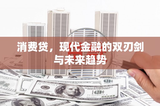 天峨消费贷，现代金融的双刃剑与未来趋势