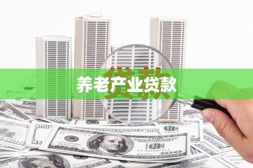 天峨养老产业贷款