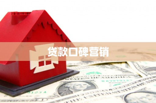 天峨贷款口碑营销