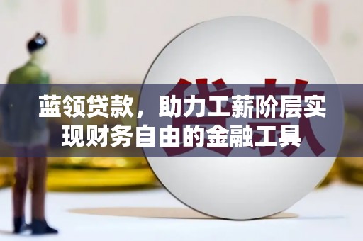 天峨蓝领贷款，助力工薪阶层实现财务自由的金融工具