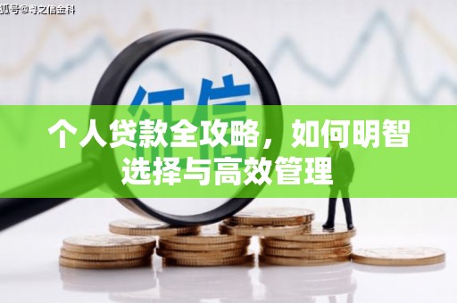 天峨个人贷款全攻略，如何明智选择与高效管理