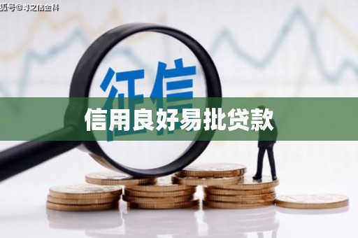 天峨信用良好易批贷款