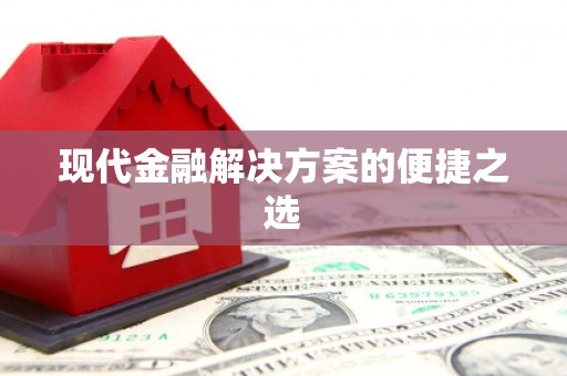 天峨现代金融解决方案的便捷之选