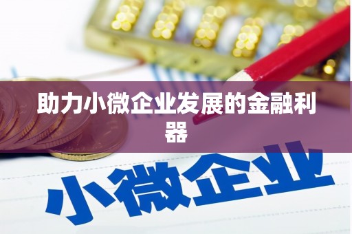 天峨助力小微企业发展的金融利器